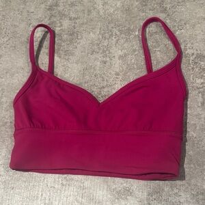 Lululemon Fuchsia Align V-neck Sports Bra